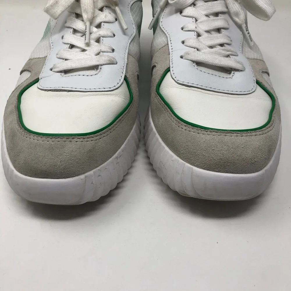 Rag & Bone Retro‎ Runner 2.0 Recycled Material Low Top Sneakers Mens 11 Green